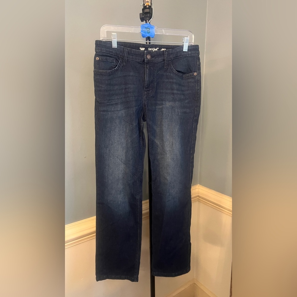 Cat & Jack boy’s  Dark Blue‎ Relaxed Jeans